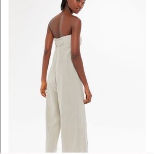 Urban Outfitters Pants - Urban Linen Strapless Jumpsuit Urban Outfitters Pants - Urban Linen Strapless Jumpsuit